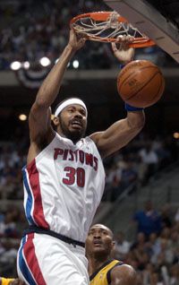 Rasheed Wallace elemében volt