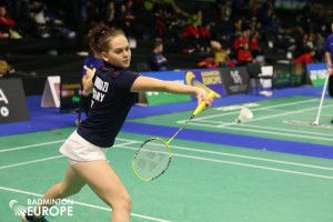 Sándorházi Vivien remekelt a pécsi rendezésű ifjúsági nemzetközi versenyen Forrás: badminton europe