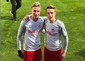 Bukta Csaba (balra) és Major Sámuel is szerepet kaphat az UEFA Ifjúsági Liga augusztusi nyolcas döntőjében Fotó: Major Péter