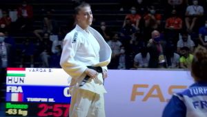 Varga Brigitta bronzérmes a junior vb-n Forrás: IJF