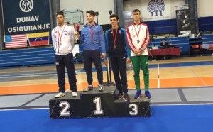 Koch Máté junior világkupa bronzérmet nyert Forrás: hunfencing.hu