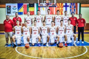 A magyar csapat Szarajevóban Forrás: FIBA