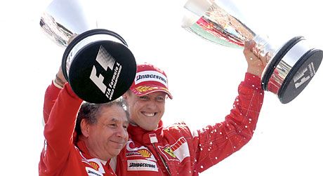 Jean Todt és Michael Schumacher között nemcsak munkakapcsolat van, hanem szoros barátság is