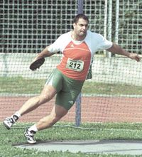 A Margitszigeten gyôztes Varga az idén harmadszor jutott 66 méter fölé