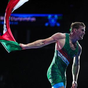 Takács István aranyöröme Fotó: Martin Gábor