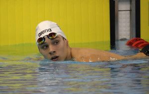 Böhm Sebestyén a tavaly helyt állt a helsinki junior Eb-n, az idei világversenyeken viszont már döntőket úszna Fotó: Pass Ferenc