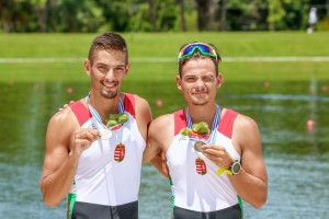 Szabó Bence és Furkó Kálmán tíz éve nem látott sikert ért el az U23-as evezős vb-n Fotó: Czucz Bálint/Magyar Evezős Szövetség