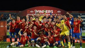 A spanyol U17-es válogatott nyerte a legutóbbi korosztályos Európa-bajnokságot Forrás: FIFA