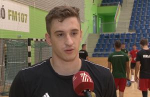 Bálint Bence hosszú kihagyás után edzett újra a válogatottal