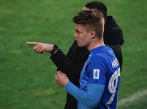 Németh Dániel (17) a MOL Fehérvár ellen debütált a Zalaegerszeg csapatában Fotó: Horváth Krisztián/ZTE FC
