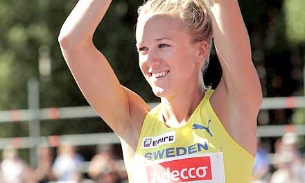 Kajsa Bergqvist Achilles-ín-operáció után is képes 201 centire (Fotó: Reuters/Maja Suslin)