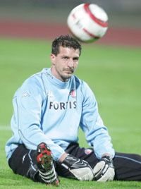 A Feyenoord szobra: Babos Gábor (Fotó: Németh Ferenc)