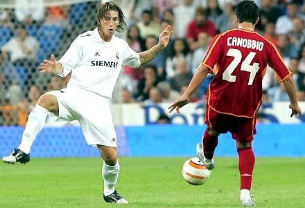 Canobbio szerezte azt a több mint vitatható gólt, amelynek köszönhetôen a Celta Vigo még a Bernabéuban is megôrizte hibátlan mutatóját