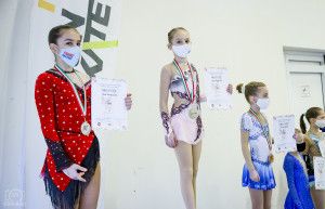 A cubs lányok dobogója (1. Incze Brigitta Éva, 2. Hiezl Emma, 3. Széplaki Zsófia) Fotó: Gémesi Balázs