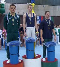 A még ifjúsági korú, Európa-bajnoki második helyezett KSI-s HidvégiVid egyéniben aranyat, csapatban ezüstöt vihetett haza
