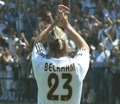 Egy kép a hisztéria korából: Beckham bemutatása