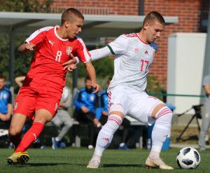 Zuigeber Ákos nyerőember volt az U17-es válogatottban az Eb-elitkörben Forrás: mtk.hu