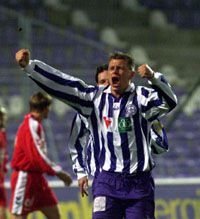 Tamási Zsolt – duplázás a kétszázadikon (Fotó: Farkas József) Tamási Zsolt – duplázás a kétszázadikon (Fotó: Farkas József)