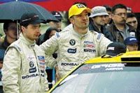 Tavaly a fehérvári célban a Szabó Gergô (jobbra), Kerék Balázs duó pályafutása elsô abszolút gyôzelmét ünnepelhette (fotó: Meggyesi Bálint)