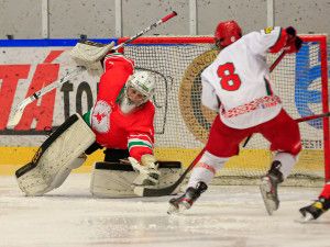 A második meccsen már sikerült felvenni a fehéroroszok tempóját Fotó: Szűcs Attila/MJSZ