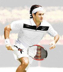 A svájci Roger Federer csodálatos játékkal porrá zúzta ellenfele reményeit