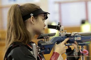 Toma Dorina 1172 lőtt körrel beállította a junior korosztály világcsúcsát Münchenben Forrás: UTE