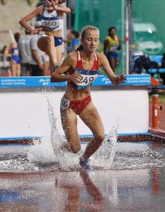 Varga Gréta fő versenye az ifjúsági Eb 2000 m akadályfutó száma lesz. Fotó: MOB/Szalmás Péter