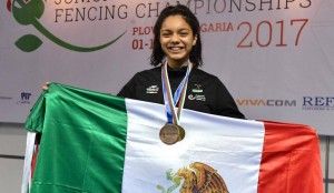 Így ünnepelte a junior-világbajnoki címét a mexikói Natalia Botello Plovdivban