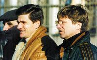 Varga Zoltán (jobbra) jobbkeze volt egykor Rácz László, de a Dinamo Kijev egykori klasszisa a tévében sem nézi a magyar focit