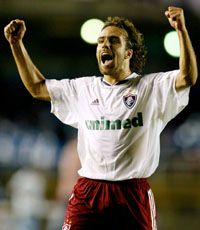 Roger Flores így örült a Fluminense idegenbeli sikerének