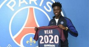 Timothy Weah PSG-s pályafutása egy-két évig (talán) biztosított Forrás: frontrowsoccer.com