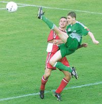 Zováth János (balra) hiába igazolt a Ferencvároshoz, megeshet, hogy tavasszal mégsem asszisztálhat Gera Zoltán trükkjeihez (Fotó: Németh Ferenc)