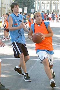 Körmenden is aratott a streetball