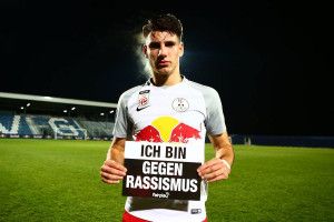 Szoboszlai Dominik a Salzburg játékosaként közösségimédia-kampányokban is részt vesz FORRÁS: REDBULL.COM