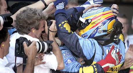 Fernando Alonso 2006-ban eddig hatszor örült együtt csapatával, de a legutóbbi futamon, Indianapolisban idei legrosszabb eredményét érte el