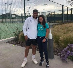 Toni Nadal örömmel fogadta a visszajáró magyar tinit