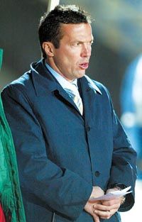 Matthäus a magyar Himnuszt is megtanulta már... (Fotó: M. Németh Péter)