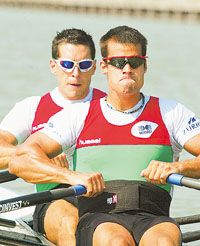 A Haller (hátul), Petô duó is döntôs (Fotó: Danis Barna)