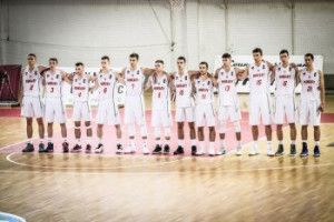 A magyar U18-as fiúválogatott Forrás: fiba.basketball