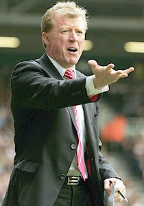 A júliustól angol kapitánnyá elôlépô Steve McClaren kupagyôzelemmel szeretne búcsúzni a Middlesbrough-tól