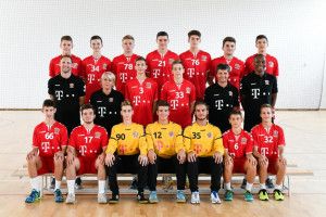 A Telekom Veszprém U16-os együttese Forrás: akademia.handballveszprem.hu
