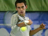 Az elsô számú magyar férfi teniszezô, Bardóczky Kornél céljai között szerepel, hogy kiharcolja a részvételt az ATP Tour Grand Prix-versenyeken (Fotó: Czagány Balázs)