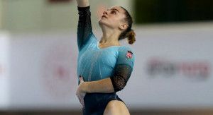 Mayer Gréta gerendán és talajon is finalista az ifjúsági Eb-n Fotó: European Gymnastics/Thomas Schreyer