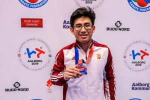 A tavalyi bronz után idén Eb-ezüstöt nyert Nguyen Hoang An Fotó: karate.hu