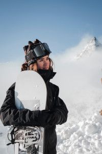 Kozuback Kamilla az első magyar snowboardos a téli olimpiák történetében Forrás: Magyar Snowboard Szövetség