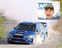 Petter Solberg a második napon megnyugtató elônyre tett szert az ellenfelekkel szemben, ami nem is csoda, hiszen az eddig megtartott húsz gyorsasági szakasz közül tízet megnyert