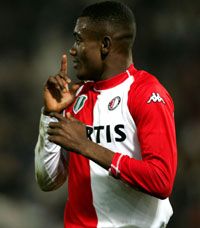 Salomon Kalou szerezte a gyôzelemmel továbbjutó Feyenoord mindkét gólját