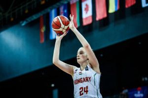 Tóth Franka az U17-es világbajnokságon 2018-ban - Völgyi Péter csapatában Forrás: FIBA