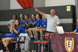 Tursics Sándor negyven éve dirigál kosárlabdacsapatokat, neveli a jövő válogatottjait Fotó: BEAC.HU