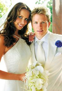 Kimi Räikkönen jól választott: Jenni Dahlmann gyönyör&#251; feleség